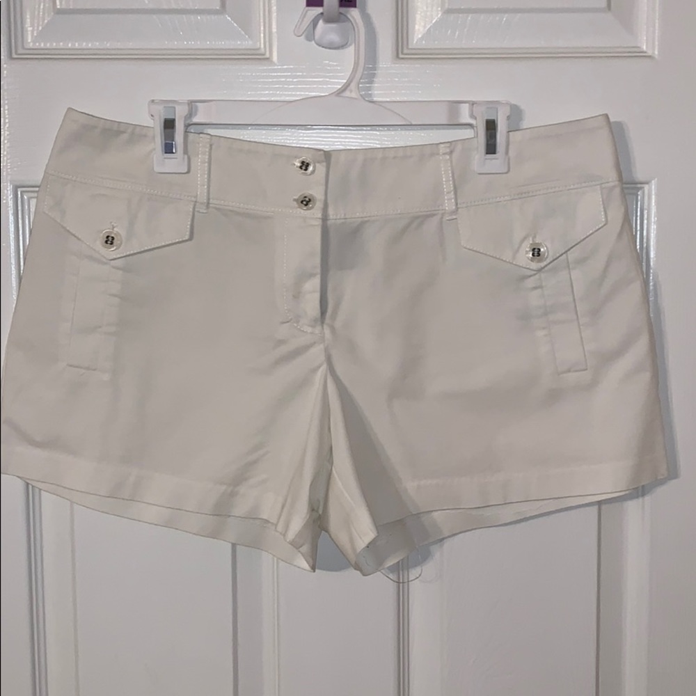 White shorts